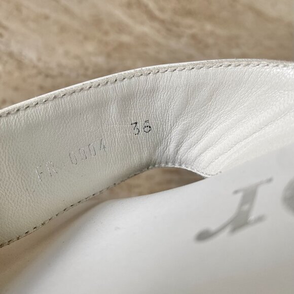 Vintage Dior Logo Plate Thong Sandals - Picture 9 of 9